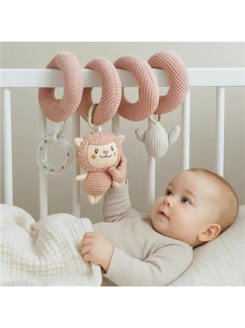 Spirálos játék kiságyra New Baby Lama
