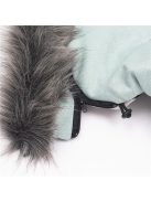 Gyermek lábzsák NEW BABY szőrmével világos szürke