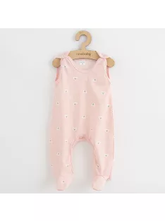 Baba rugdalózó New Baby Classic II maci fehér