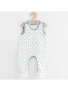 Baba rugdalózó New Baby Classic II csillagokkal menta