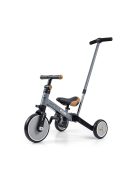 Gyerek háromkerekű bicikli 4az1-ben Milly Mally Optimus Plus tolókarral grey