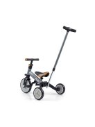 Gyerek háromkerekű bicikli 4az1-ben Milly Mally Optimus Plus tolókarral grey