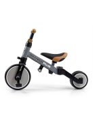 Gyerek háromkerekű bicikli 4az1-ben Milly Mally Optimus Plus tolókarral grey