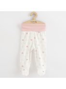 Baba lábfejes nadrág New Baby Classic II maci rózsaszín