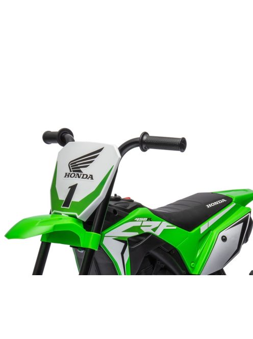 Elektromos kismotor Milly Mally Honda CRF 450R zöld