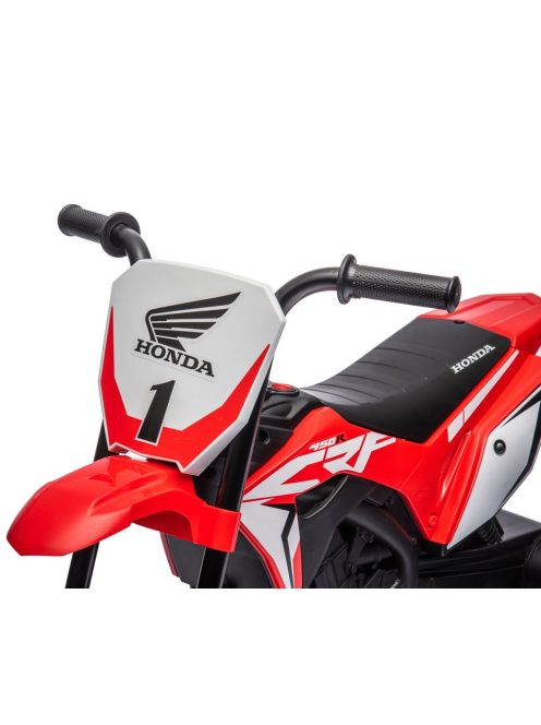 Elektromos kismotor Milly Mally Honda CRF 450R piros
