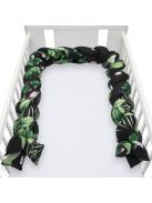 Védő fonott rácsvédő kiságyba New Baby Bazsarózsák