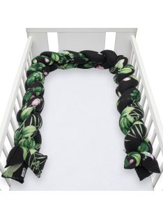 Védő fonott rácsvédő kiságyba New Baby Bazsarózsák