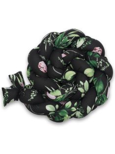 Védő fonott rácsvédő kiságyba New Baby Bazsarózsák