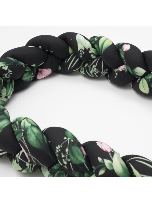 Védő fonott rácsvédő kiságyba New Baby Bazsarózsák