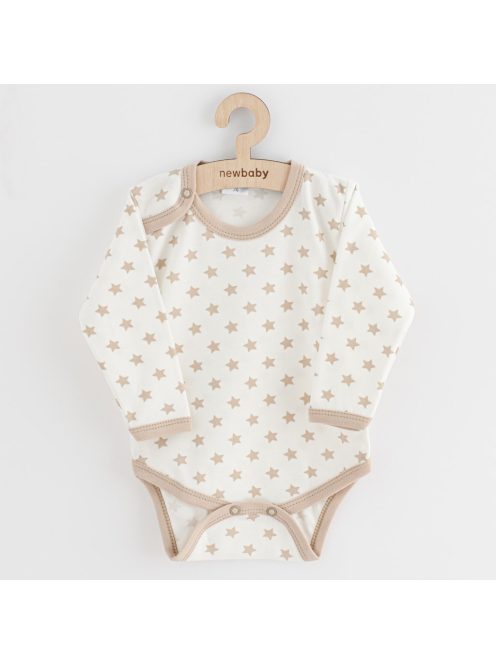 Baba body New Baby Classic II csillagokkal bézs