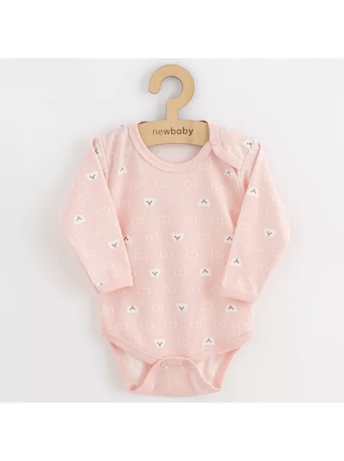 Baba body New Baby Classic II maci fehér