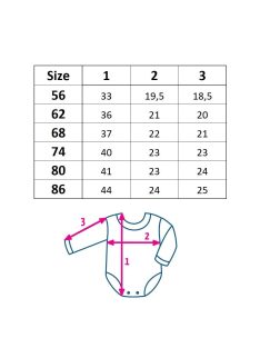 Baba body New Baby Classic II maci fehér