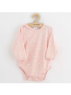   Baba body teljes hosszában patentos New Baby Classic II maci fehér