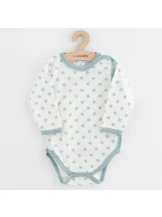  Baba body teljes hosszában patentos New Baby Classic II Lány 3db menta