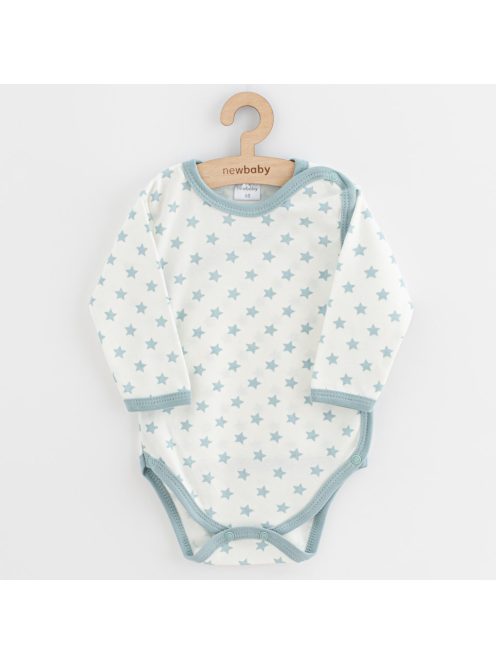 Baba body teljes hosszában patentos New Baby Classic II Lány 3db menta
