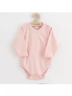   Baba body teljes hosszában patentos New Baby Classic II világos rózsaszín