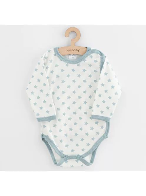 Baba body teljes hosszában patentos New Baby Classic II Lány 3db menta