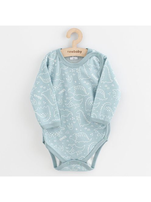 Baba body teljes hosszában patentos New Baby Classic II dino menta