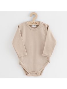   Baba body teljes hosszában patentos New Baby Classic II világos bézs