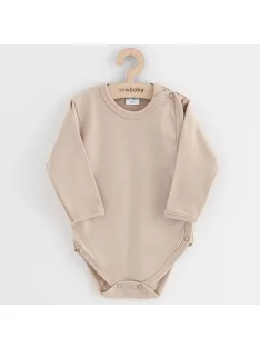   Baba body teljes hosszában patentos New Baby Classic II világos bézs