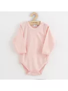 Baba body teljes hosszában patentos New Baby Classic II világos rózsaszín
