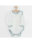 Baba body teljes hosszában patentos New Baby Classic II Lány 3db menta