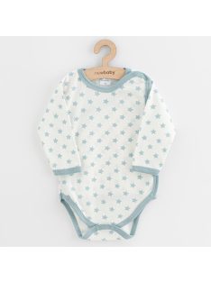   Baba body teljes hosszában patentos New Baby Classic II Lány 3db menta