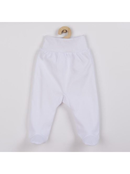Baba lábfejes nadrág New Baby Classic II fehér