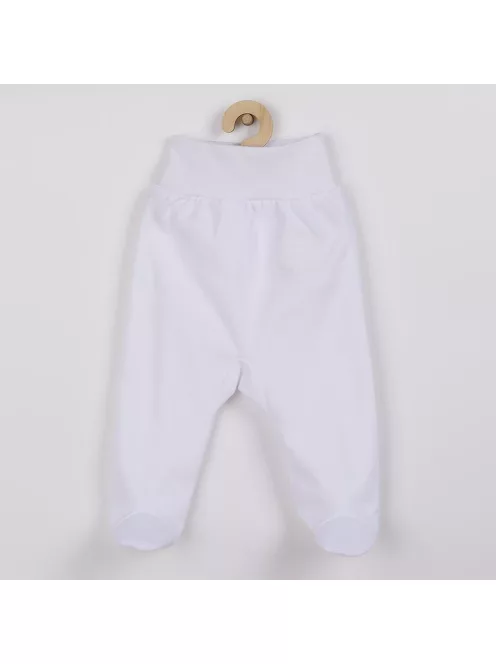 Baba lábfejes nadrág New Baby Classic II fehér