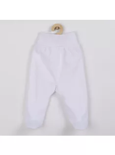 Baba lábfejes nadrág New Baby Classic II fehér
