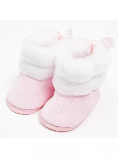 Baba téli csizma New Baby rózsaszín 0-3 h