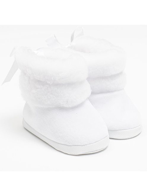 Baba téli csizma New Baby fehér 0-3 h