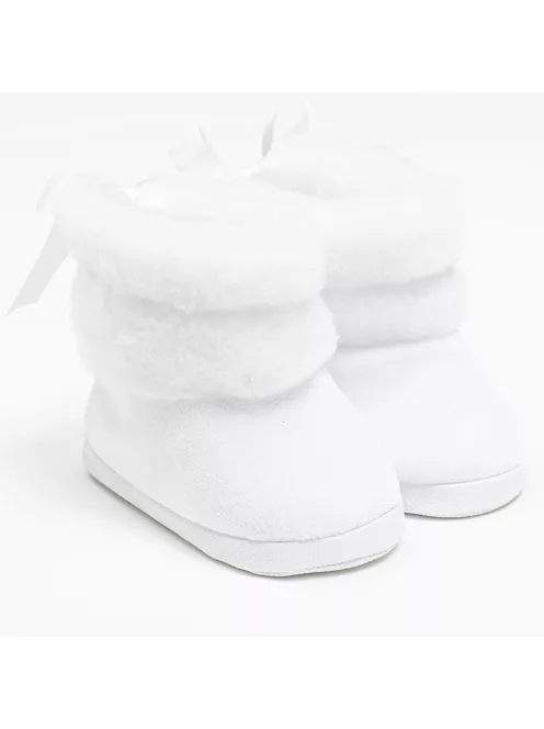 Baba téli csizma New Baby fehér 0-3 h