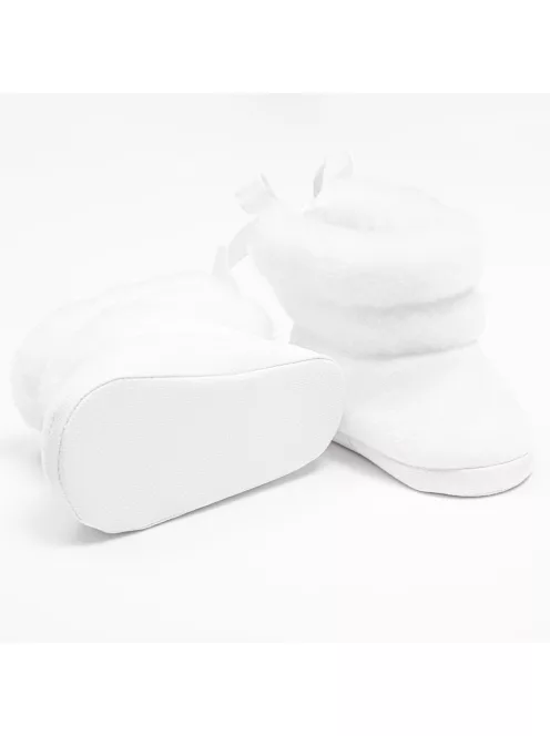 Baba téli csizma New Baby fehér 0-3 h