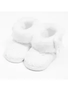 Baba téli csipke csizma New Baby 0-3 h fehér