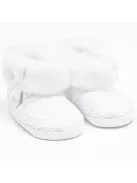Baba téli csipke csizma New Baby 0-3 h fehér