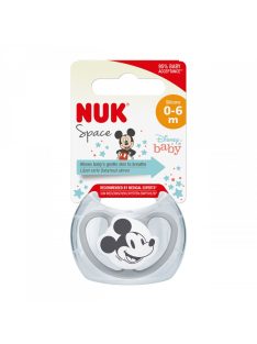 Baba cumi Space NUK 0-6h Disney Mickey Mouse piros