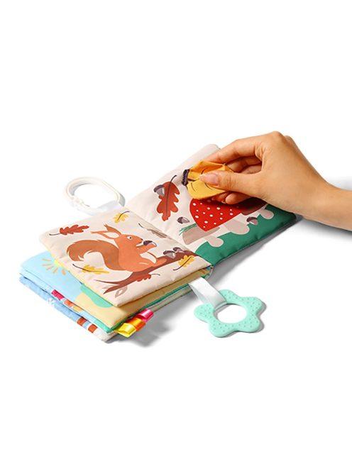 Érzékfejlesztő babakönyv Baby Ono FOLK SEASONS
