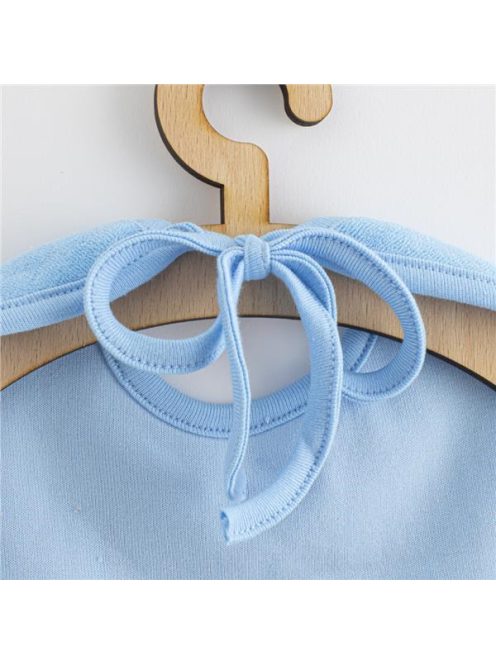 Gyermek frottír előke New Baby Comfortably blue