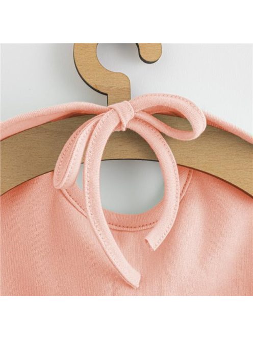 Gyermek frottír előke New Baby Comfortably pink