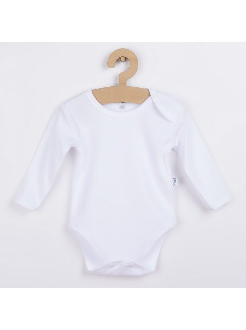 Hosszú ujjú baba body New Baby fehér