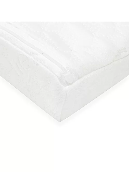 Baba párna - ék alakú New Baby BASIC fehér 59x37 cm