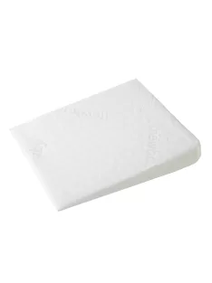   Baba párna - ék alakú New Baby BASIC fehér 30x37 cm kocsiba