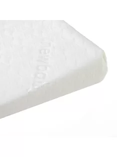   Baba párna - ék alakú New Baby BASIC fehér 30x37 cm kocsiba