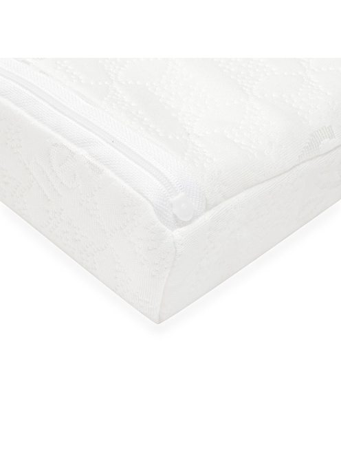 Baba párna - ék alakú New Baby BASIC fehér 30x37 cm kocsiba