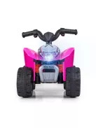 Elektromos négykerekű Milly Mally Honda ATV rózsaszín