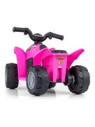 Elektromos négykerekű Milly Mally Honda ATV rózsaszín