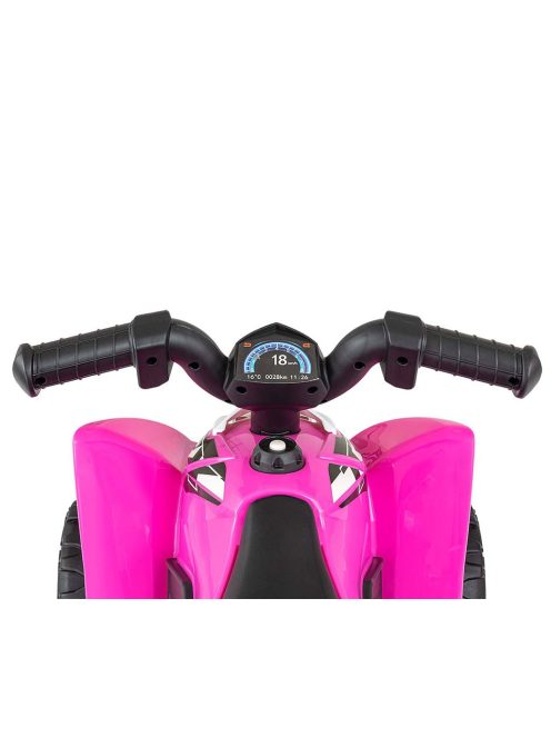 Elektromos négykerekű Milly Mally Honda ATV rózsaszín