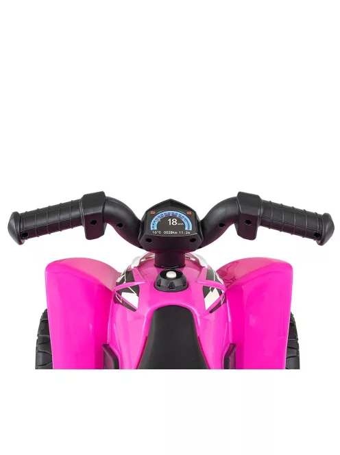 Elektromos négykerekű Milly Mally Honda ATV rózsaszín
